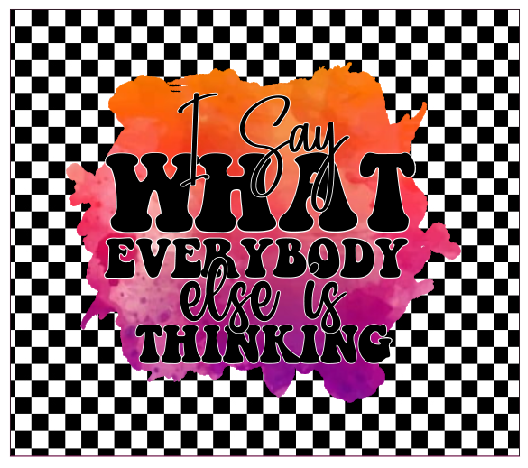 I Say What ... - Holographic