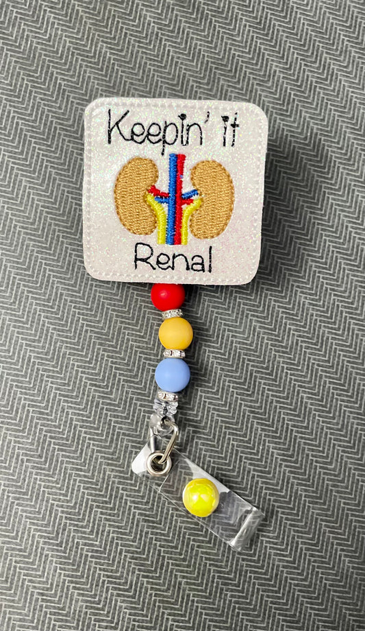 Renal - Shiny Red, & Blue