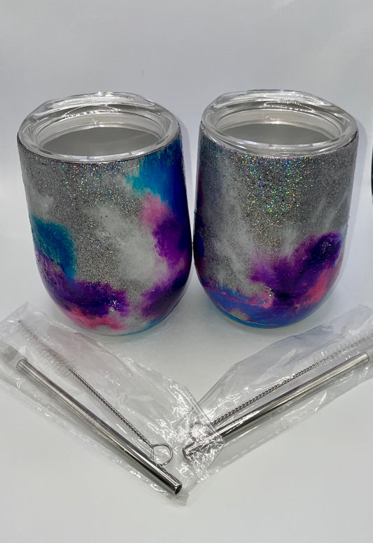 12oz Wine Tumblers Set of 2