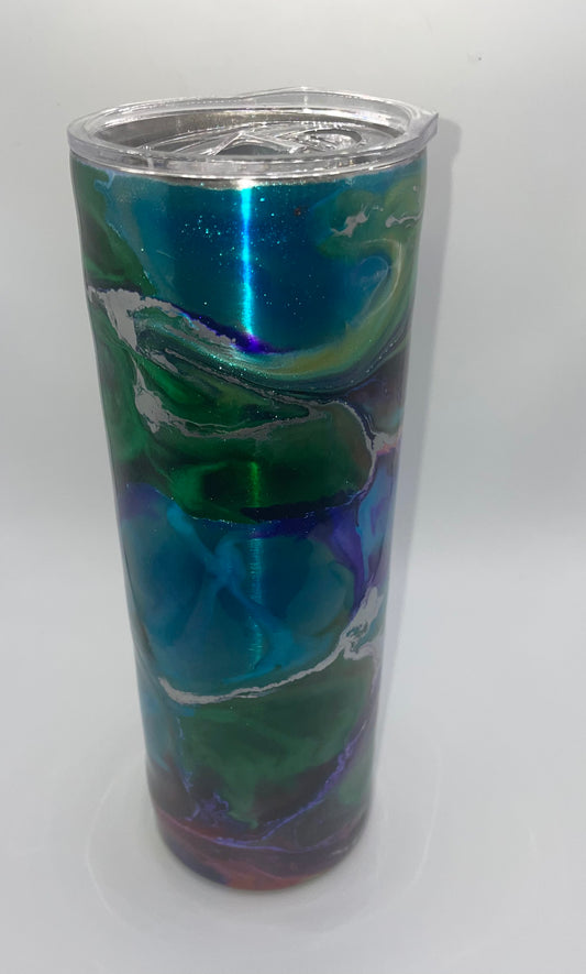 20oz Skinny Alcohol Ink