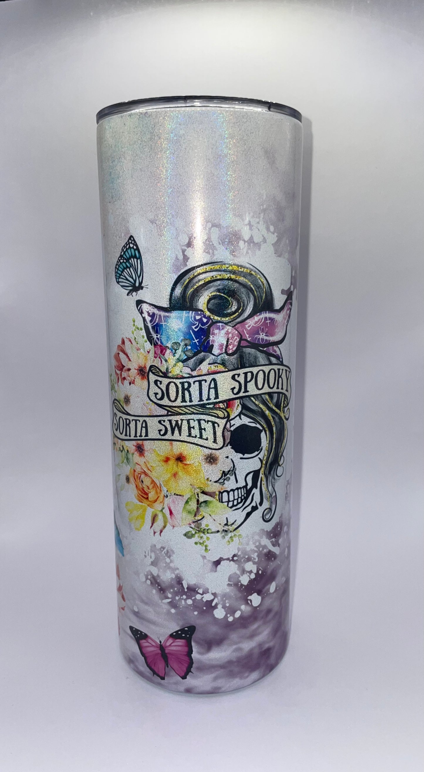 20oz Skinny Holographic - Sorta Scary Sorta Sweet