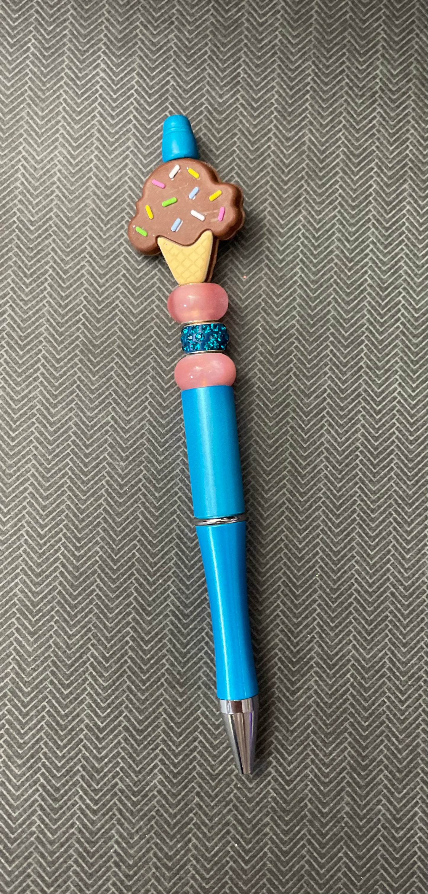 Chocolate Ice Cream Pen - Blue