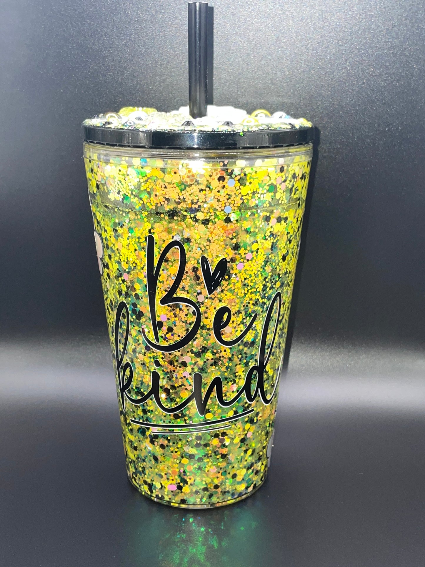 16oz Acrylic SnowGlobe "Be Kind"