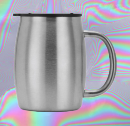 14oz Round Coffee Mug