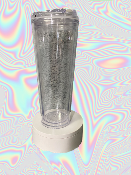 24oz SnowGlobe Acrylic Tumbler - Unbranded