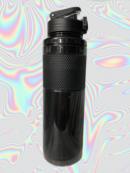 32oz SnowGlobe Water Bottle - Black