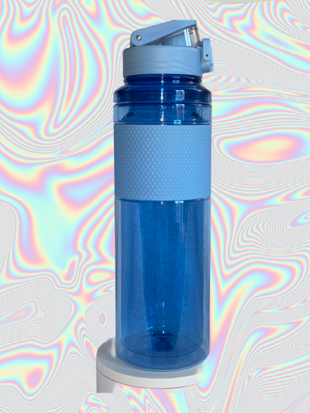 32oz SnowGlobe Water Bottle - Blue