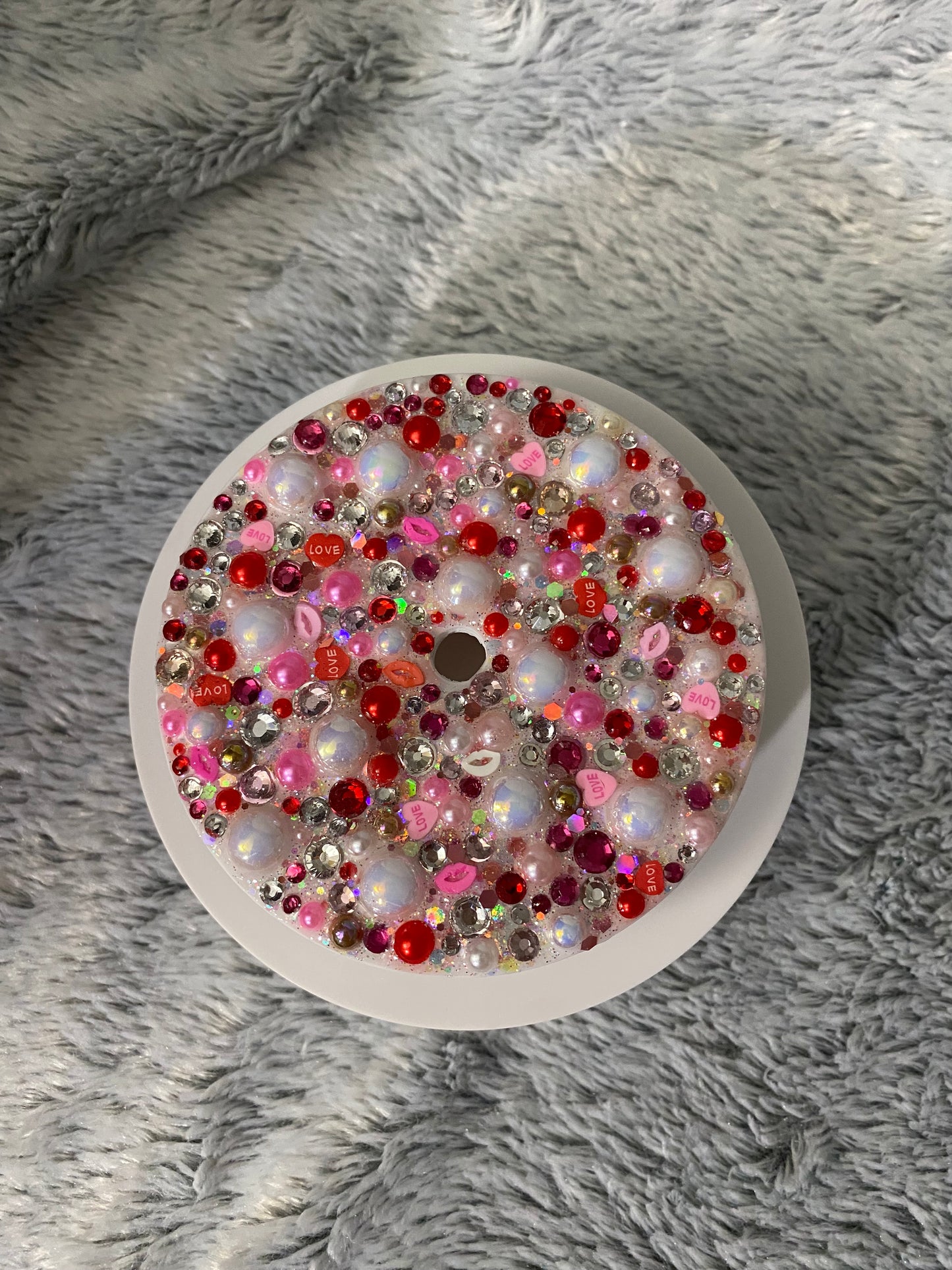 Blinged Custom Colored Lid